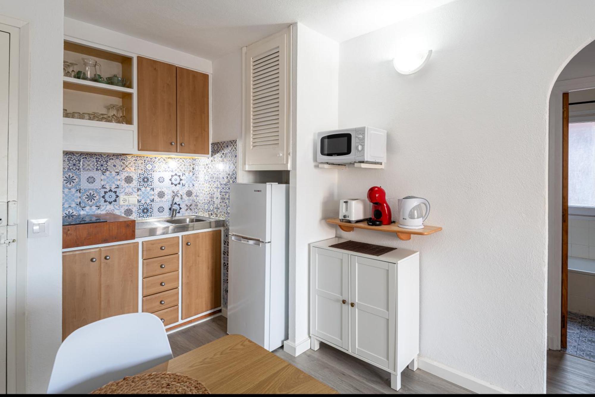 Ferienwohnung Menorca Sol Isla Arenal d'en Castell Exterior foto